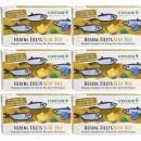 Hering-Filets zart 6x200g in Bio-Senf-Dill Creme