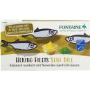 Hering-Filets zart 24x200g in Bio-Senf-Dill Creme