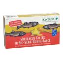Wildlachs-Filets 12x200g in Bio-Senf-Honig-Creme